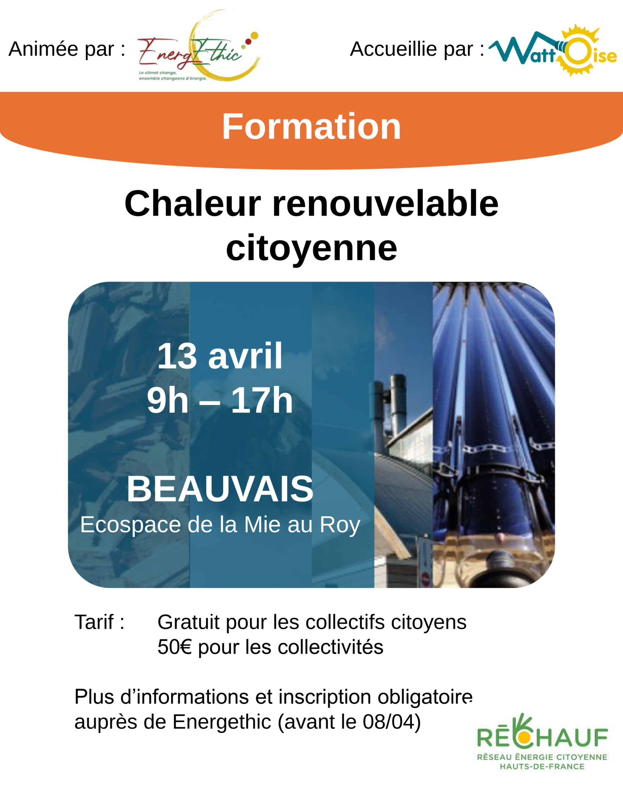 Formation : Chaleur Renouvelable Citoyenne
